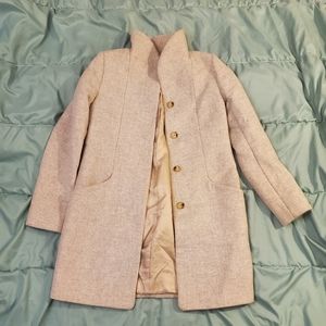 Gray Wool/Cotton Wilfred coat